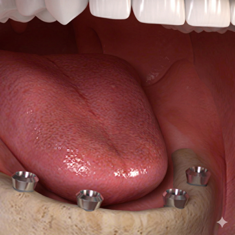 implant post placement