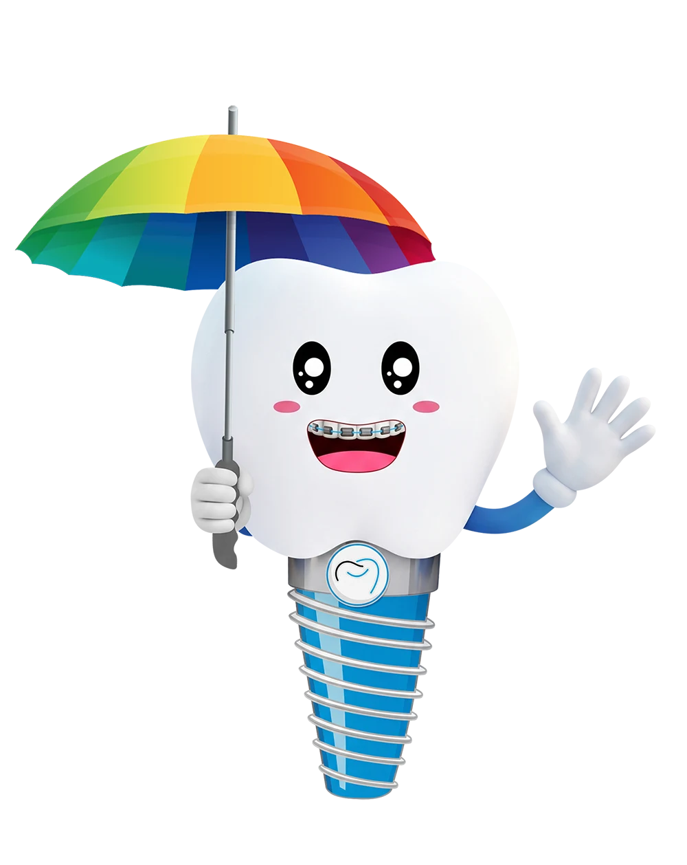 Say Smile Mascot